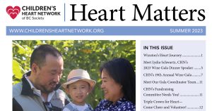 The cover page of Heart Matters Summer 2023.
